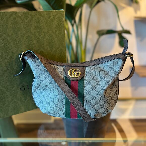 GUCCI Ophidia Hobo Shoulder Bag - Picture 1 of 16